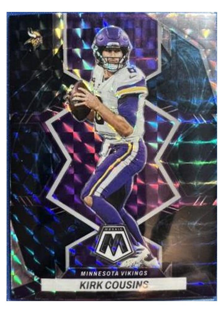 2022 Panini Mosaic Base Set Kirk Cousins #127 card
