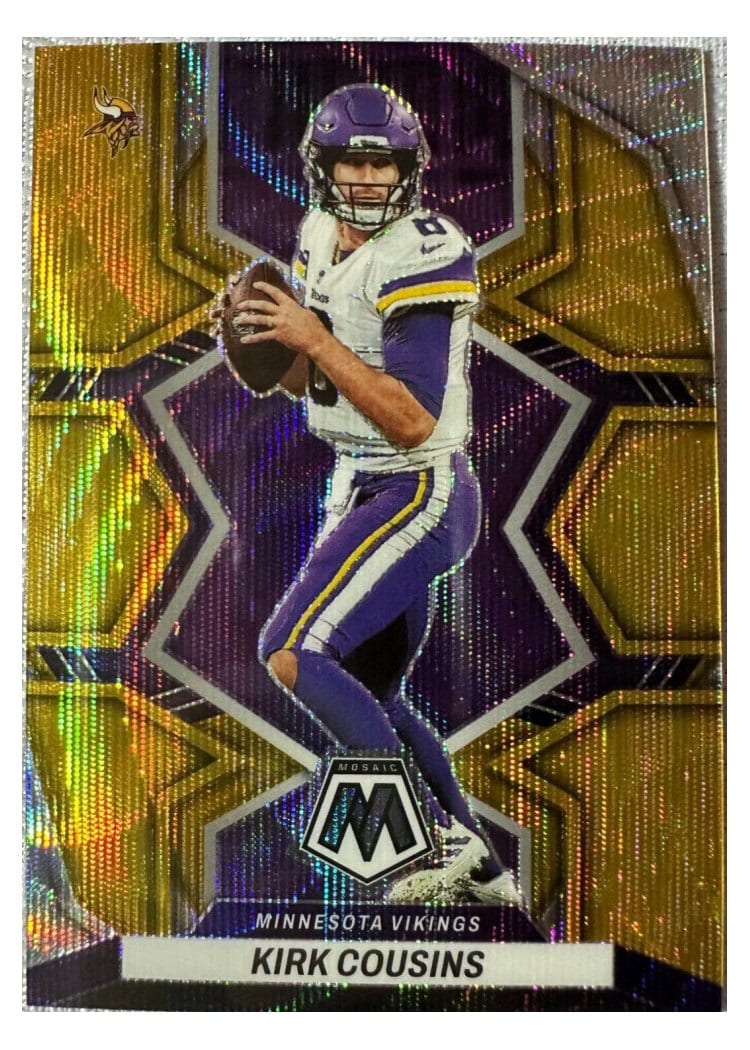 2022 Panini Mosaic Base Set Kirk Cousins #127 card