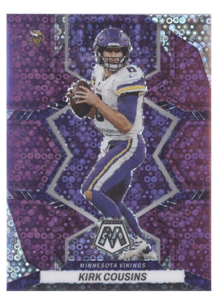 2022 Panini Mosaic Base Set Kirk Cousins #127 card