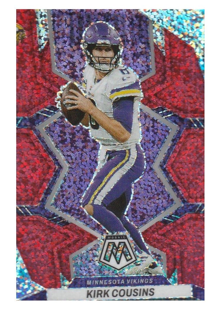 2022 Panini Mosaic Base Set Kirk Cousins #127 card