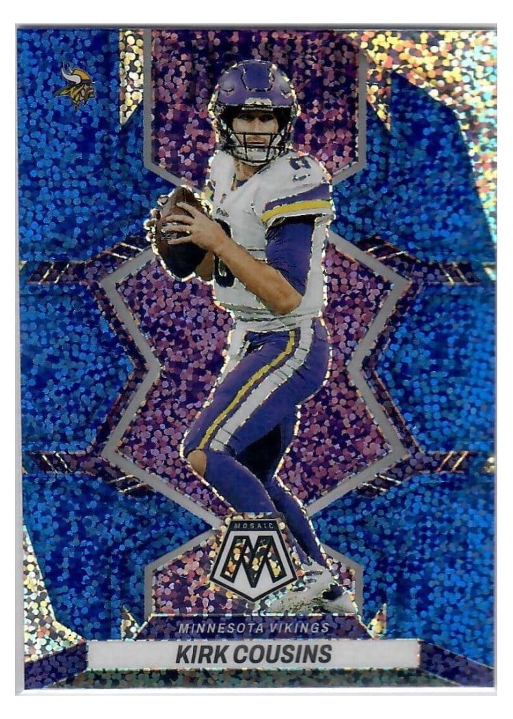 2022 Panini Mosaic Base Set Kirk Cousins #127 card
