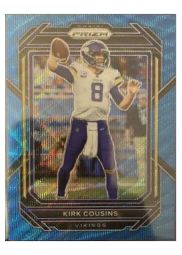 2022 Panini Prizm Base Set Kirk Cousins #187 card