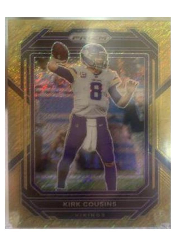 2022 Panini Prizm Base Set Kirk Cousins #187 card