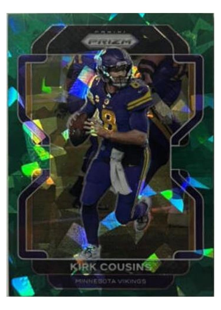 2022 Panini Prizm Base Set Kirk Cousins #187 card