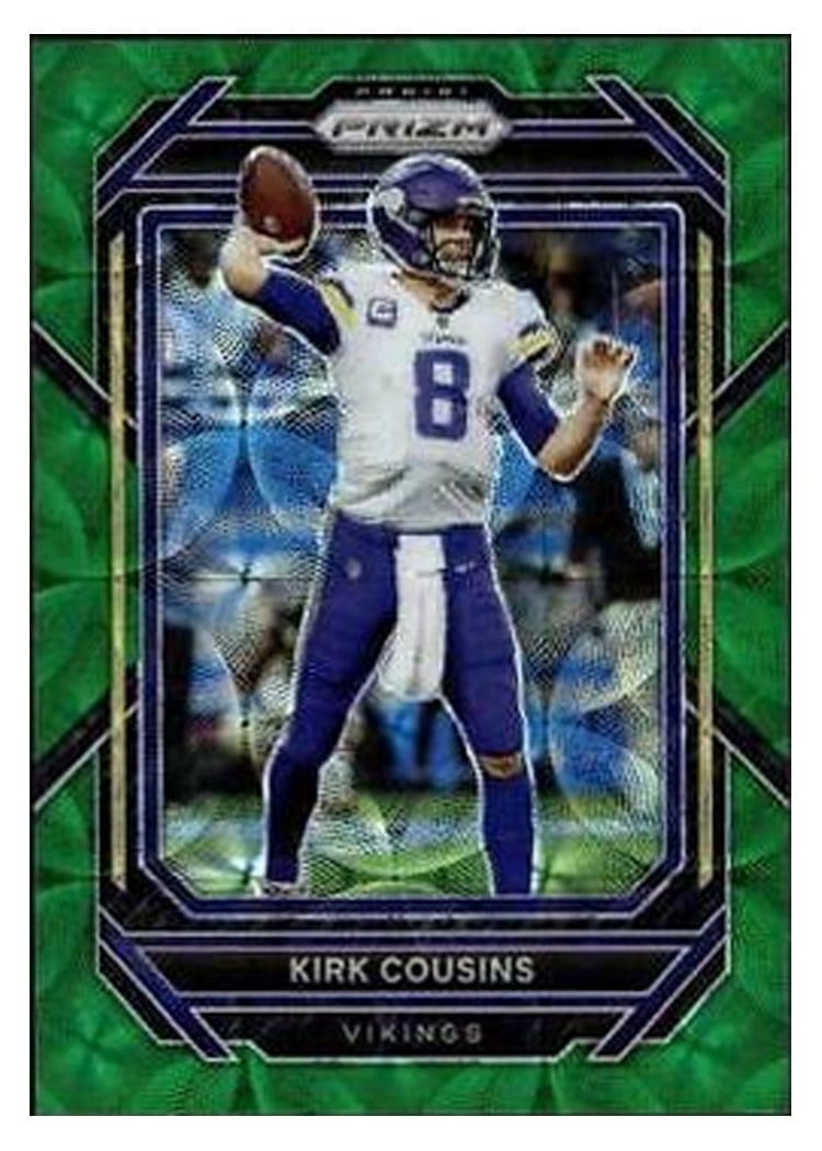2022 Panini Prizm Base Set Kirk Cousins #187 card