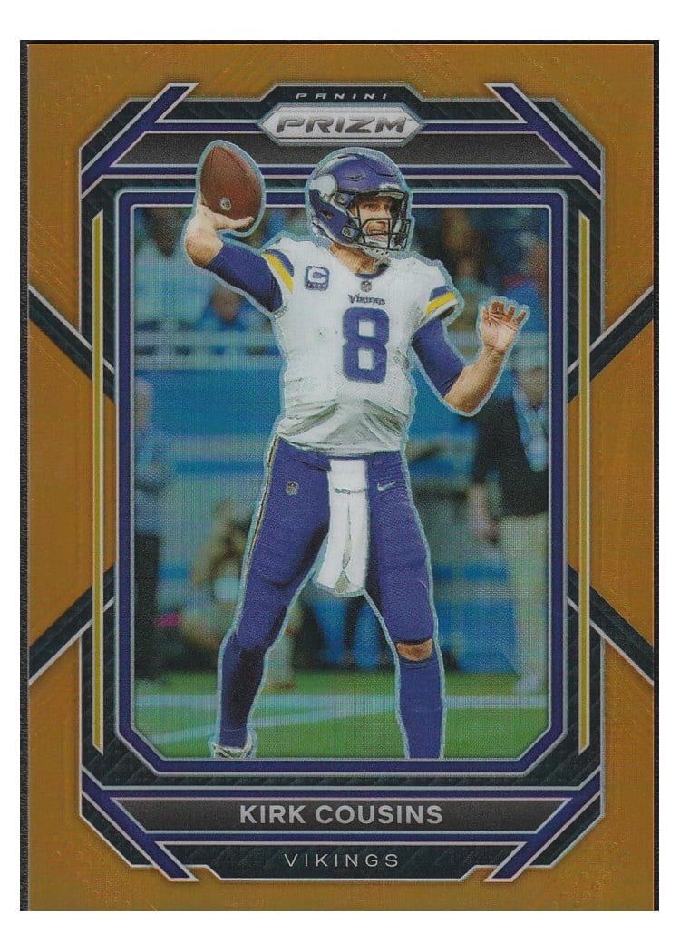 2022 Panini Prizm Base Set Kirk Cousins #187 card