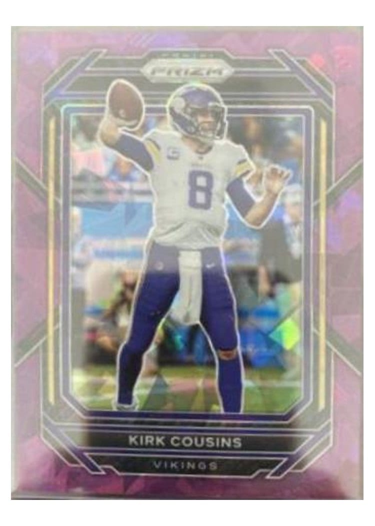 2022 Panini Prizm Base Set Kirk Cousins #187 card