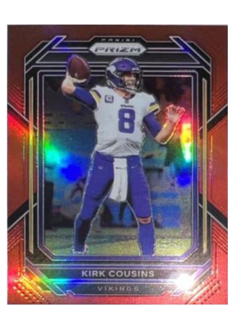 2022 Panini Prizm Base Set Kirk Cousins #187 card