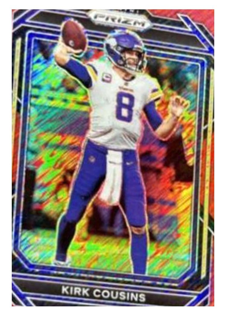 2022 Panini Prizm Base Set Kirk Cousins #187 card
