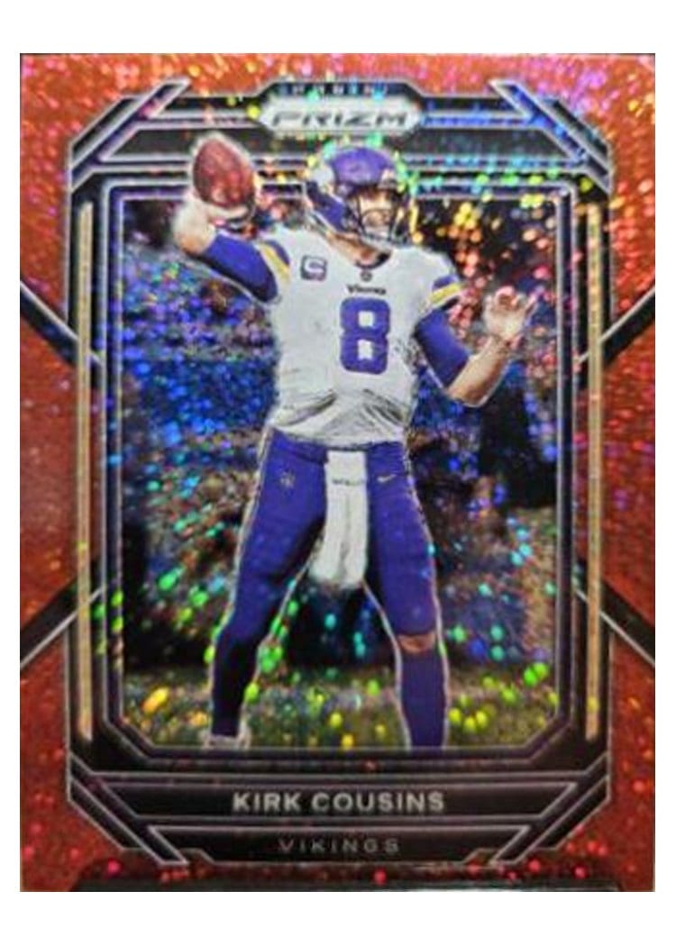 2022 Panini Prizm Base Set Kirk Cousins #187 card