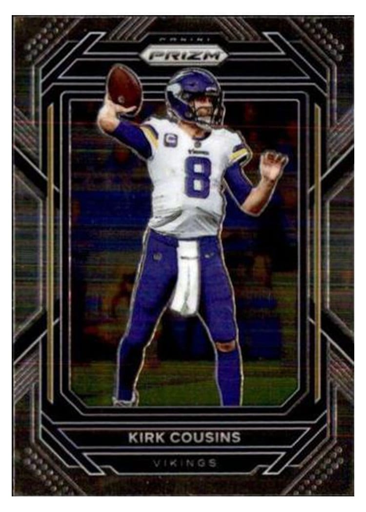 2022 Panini Prizm Base Set Kirk Cousins #187 card
