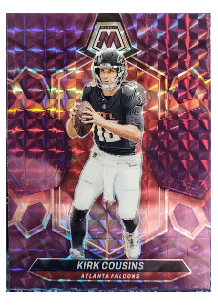 2024 Panini Mosaic Base Set Kirk Cousins #8 card