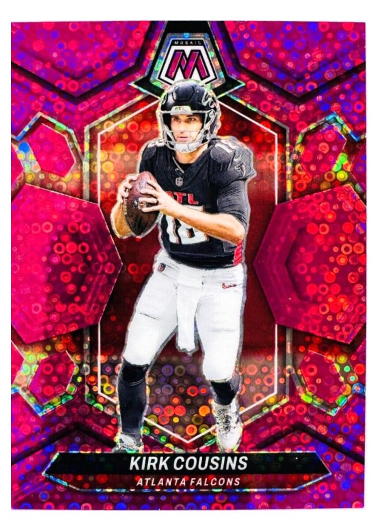 2024 Panini Mosaic Base Set Kirk Cousins #8 card