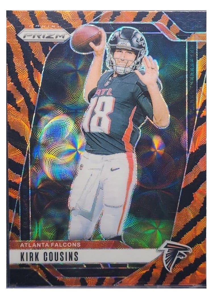 2024 Panini Prizm Base Set Kirk Cousins #10 card