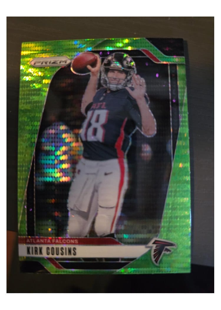 2024 Panini Prizm Base Set Kirk Cousins #10 card