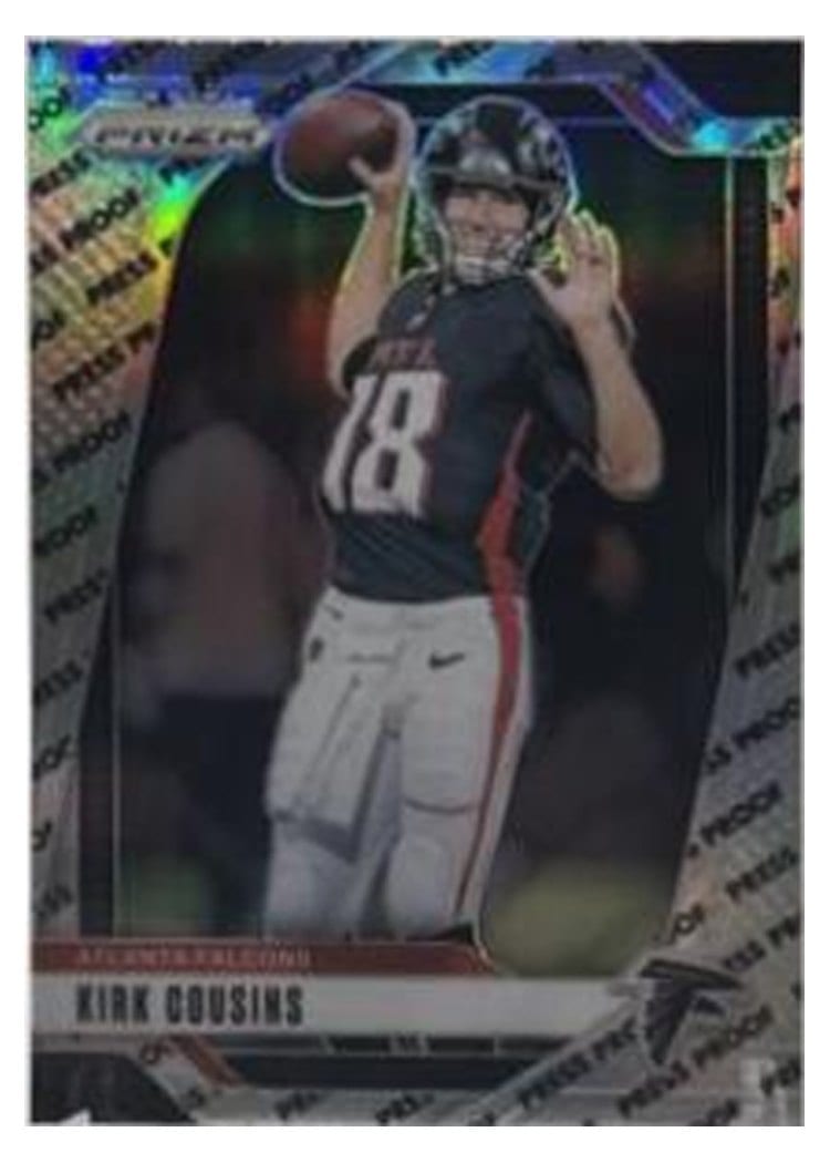 2024 Panini Prizm Base Set Kirk Cousins #10 card