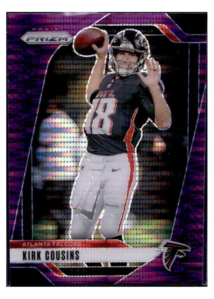 2024 Panini Prizm Base Set Kirk Cousins #10 card