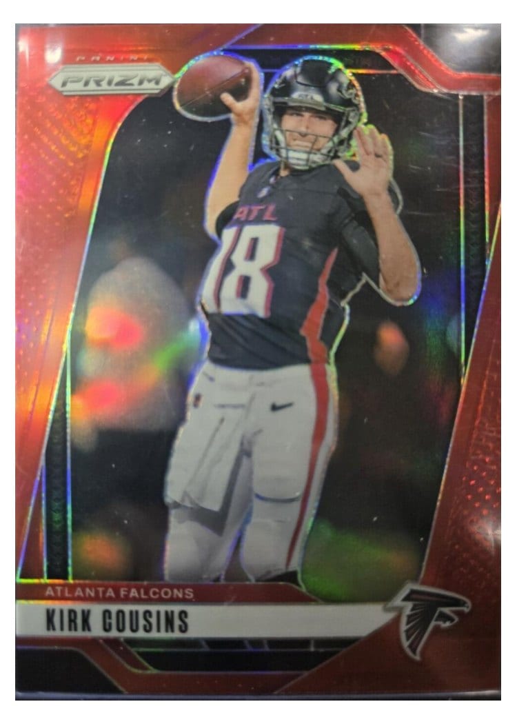2024 Panini Prizm Base Set Kirk Cousins #10 card