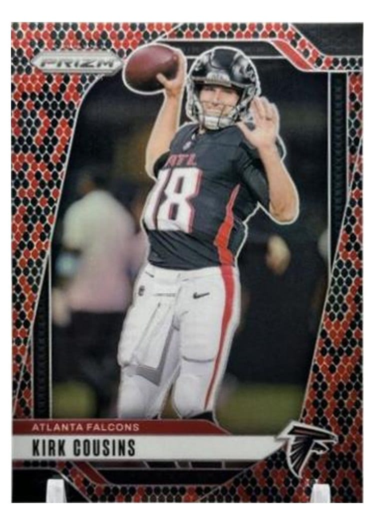 2024 Panini Prizm Base Set Kirk Cousins #10 card