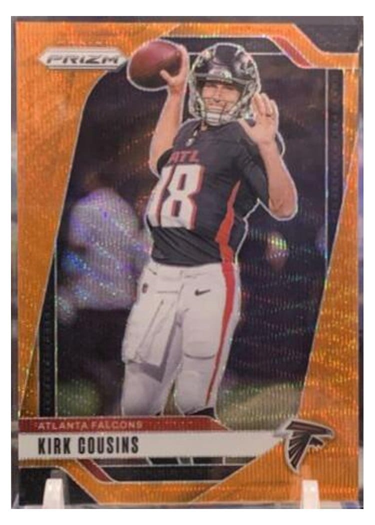 2024 Panini Prizm Base Set Kirk Cousins #10 card