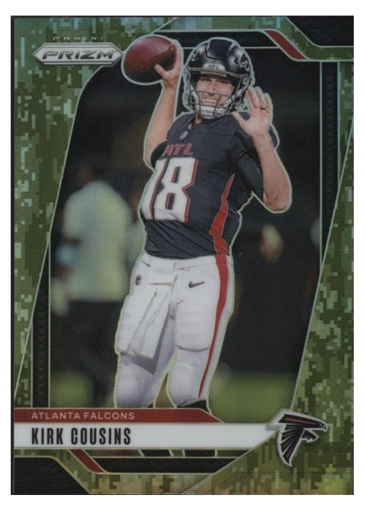 2024 Panini Prizm Base Set Kirk Cousins #10 card
