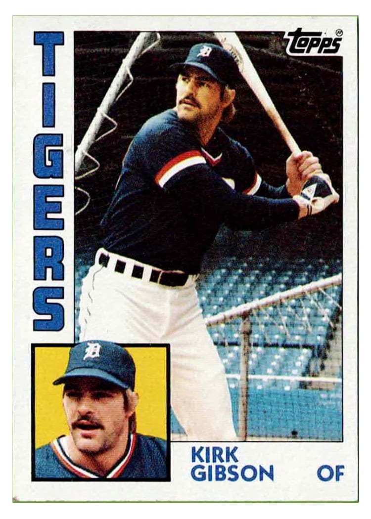 1984 Topps Kirk Gibson #65 card