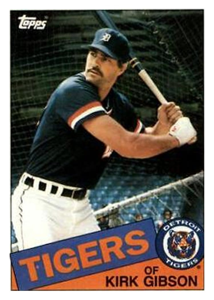 1985 Topps Kirk Gibson #565 card