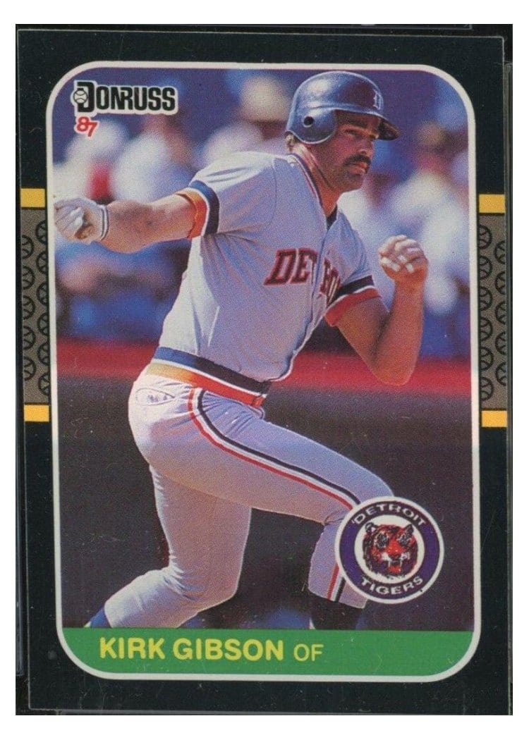 1987 Donruss Kirk Gibson #50 card