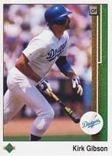 1989 Upper Deck Kirk Gibson #633