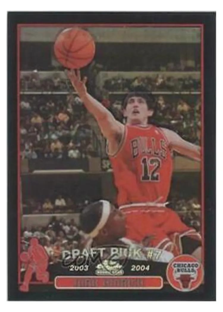2003 Topps Chrome Kirk Hinrich #117 card