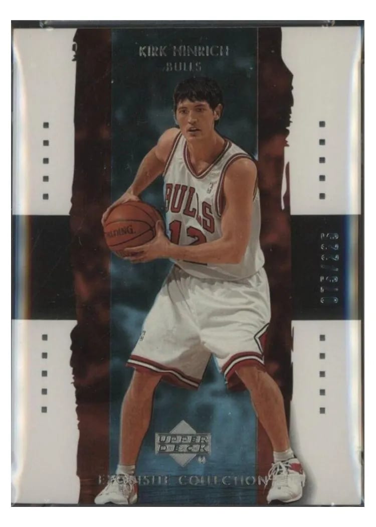 2003 UD Exquisite Collection Kirk Hinrich #4 card