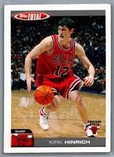 2004-05 Topps Total Base Set Kirk Hinrich #110 card