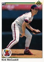 1990 Upper Deck Base Set Kirk McCaskill #506 card