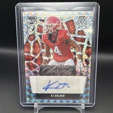 2025 Panini Mosaic Future Scripts KJ Bolden #FSC-KBN card