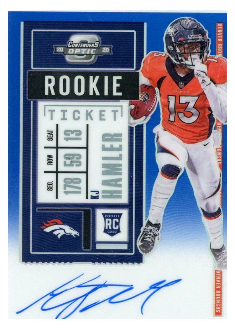 2020 Panini Contenders Optic Base Set KJ Hamler #119 card