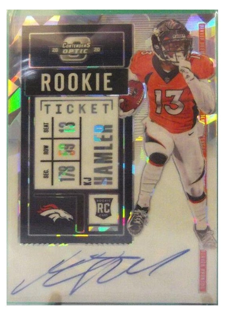 2020 Panini Contenders Optic Base Set KJ Hamler #119 card