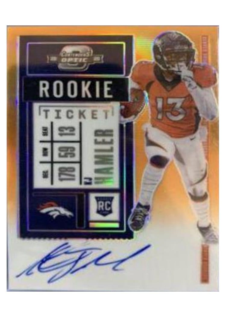 2020 Panini Contenders Optic Base Set KJ Hamler #119 card