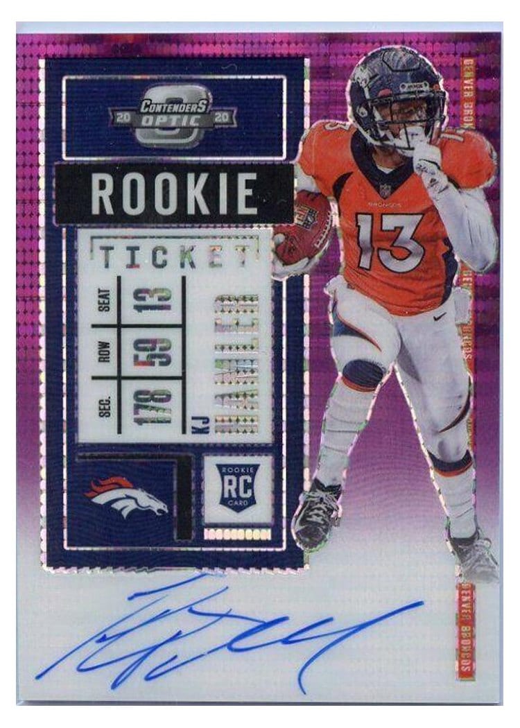 2020 Panini Contenders Optic Base Set KJ Hamler #119 card