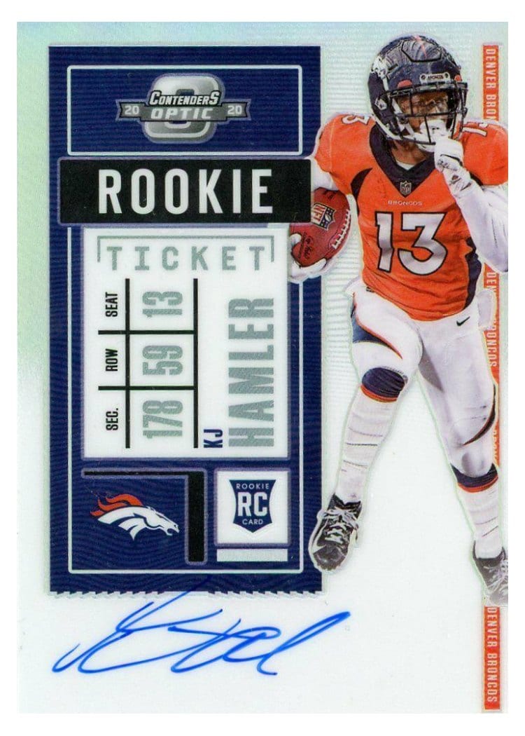 2020 Panini Contenders Optic Base Set KJ Hamler #119 card