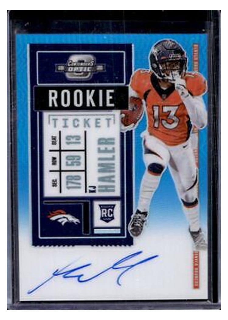 2020 Panini Contenders Optic Base Set KJ Hamler #119 card