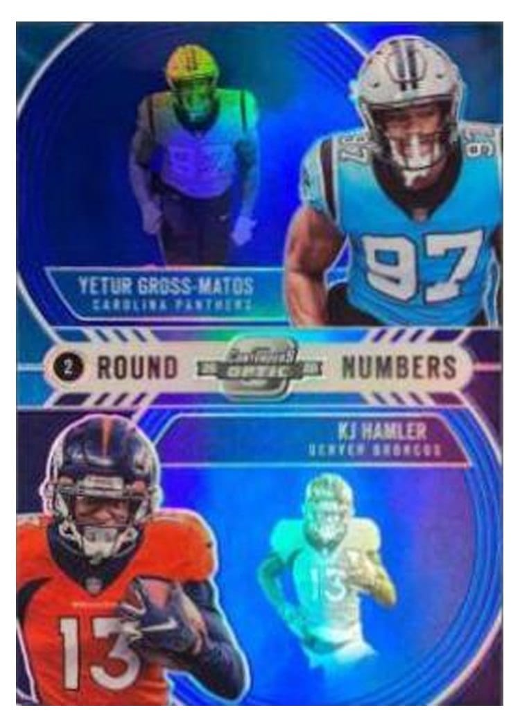 2020 Panini Contenders Optic Base Set KJ Hamler #87 card