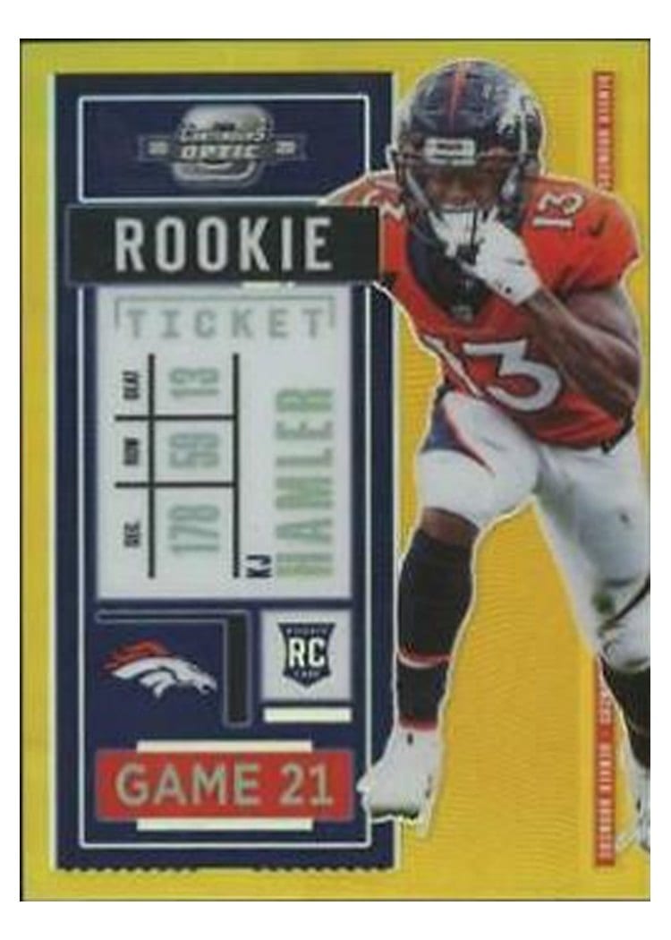 2020 Panini Contenders Optic Base Set KJ Hamler #87 card