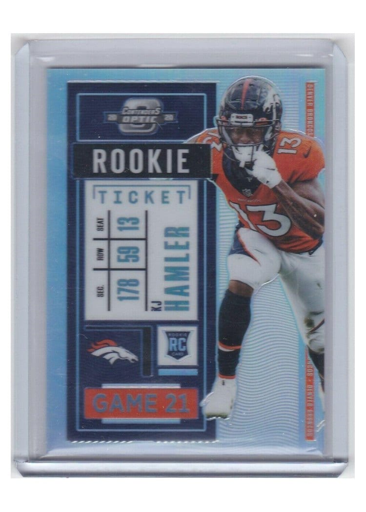 2020 Panini Contenders Optic Base Set KJ Hamler #87 card