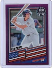 2026 Panini Stars and Stripes Prizm USA KJ Scobey #131 card