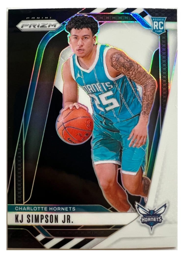 2024-25 Panini Prizm Base Set KJ Simpson Jr. #247 card