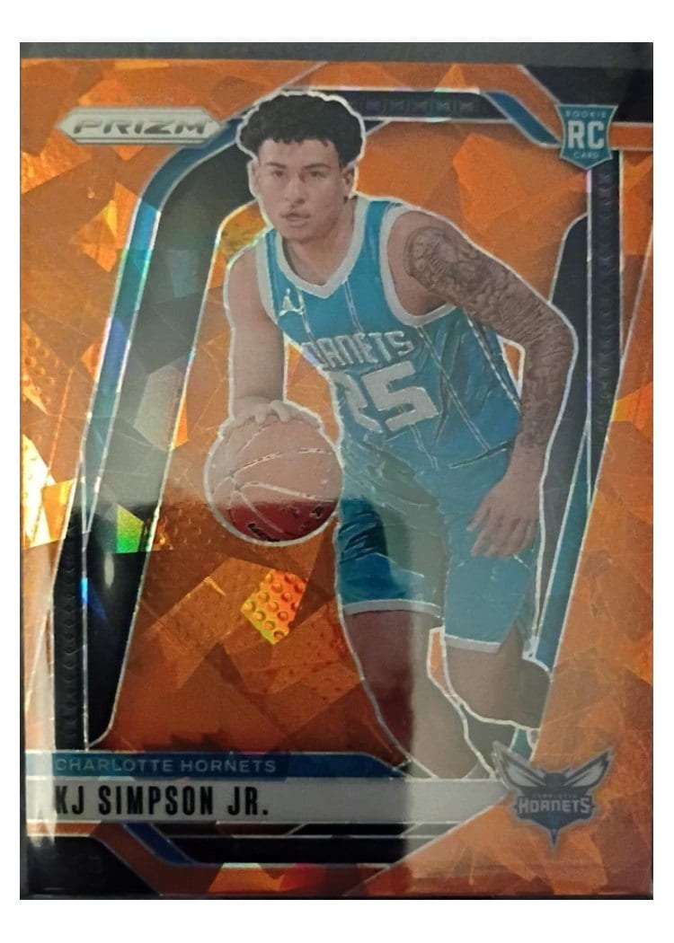 2024-25 Panini Prizm Base Set KJ Simpson Jr. #247 card