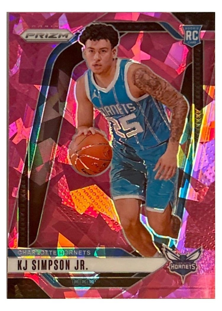 2024-25 Panini Prizm Base Set KJ Simpson Jr. #247 card