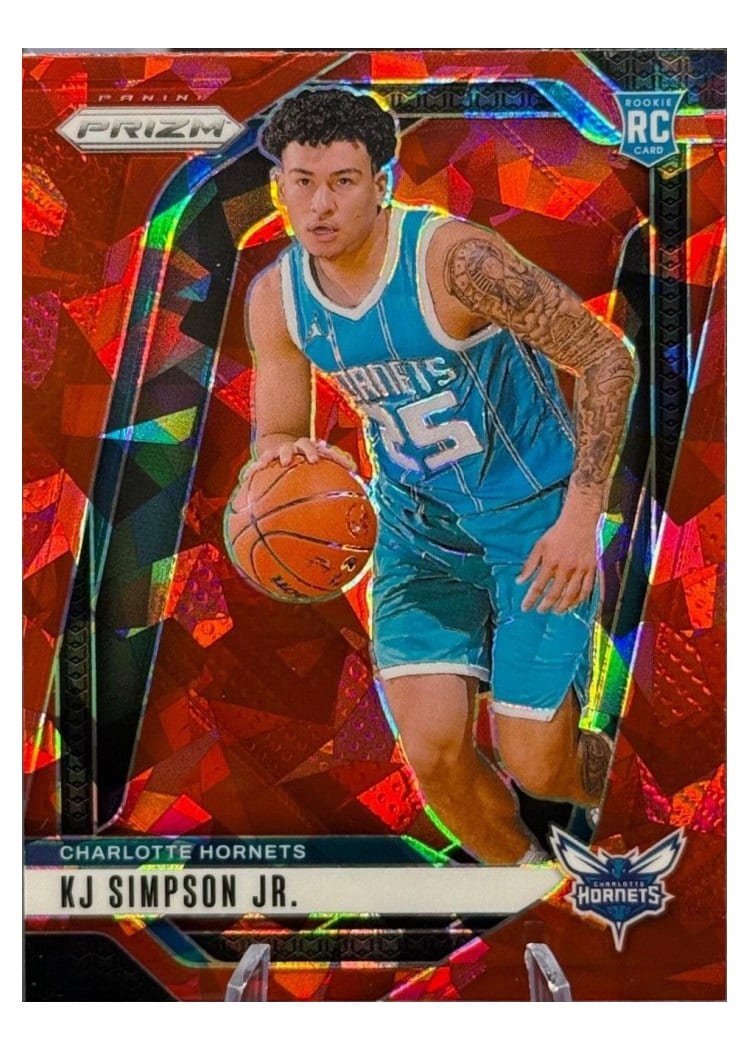 2024-25 Panini Prizm Base Set KJ Simpson Jr. #247 card
