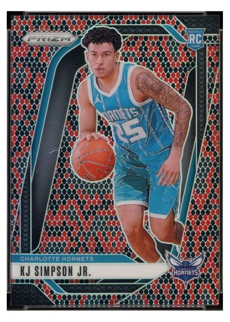 2024-25 Panini Prizm Base Set KJ Simpson Jr. #247 card