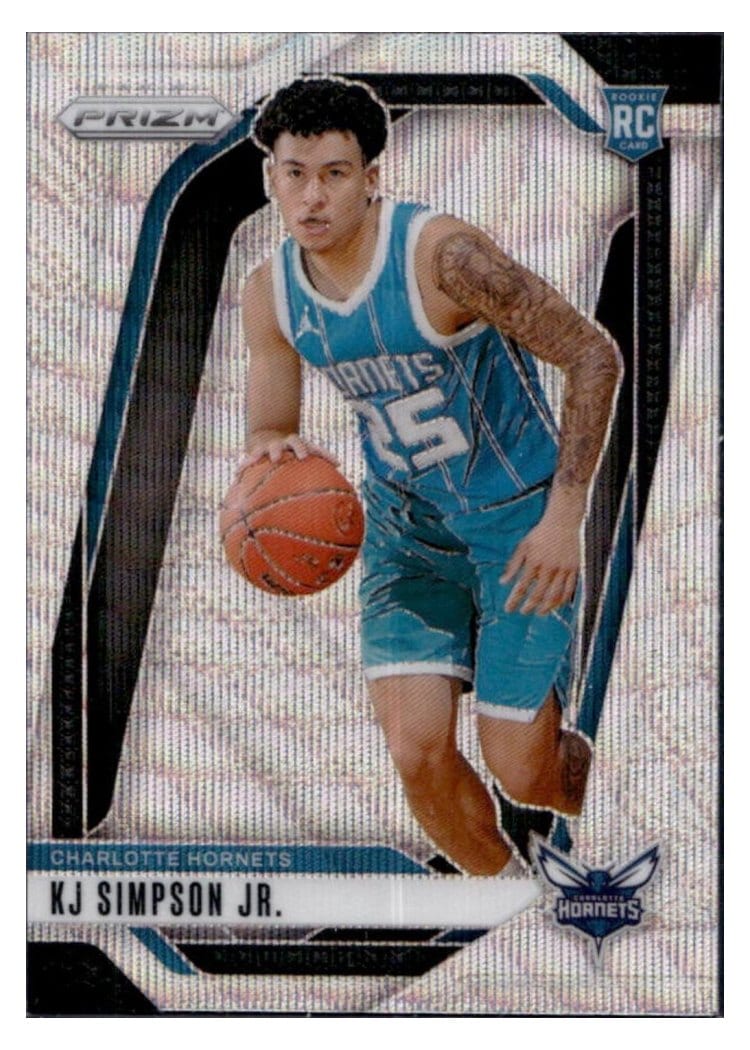 2024-25 Panini Prizm Base Set KJ Simpson Jr. #247 card